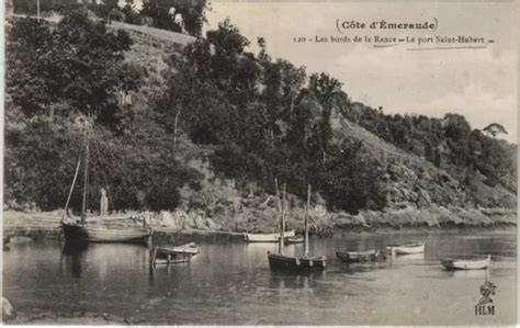 Cpa Saint Hubert Les Bords De La Rance Le Port Eur