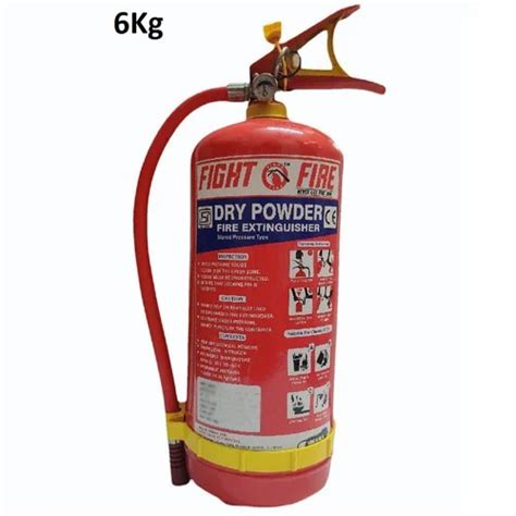 6Kg Dry Powder ABC Stored Pressure Fire Extinguisher At 1500