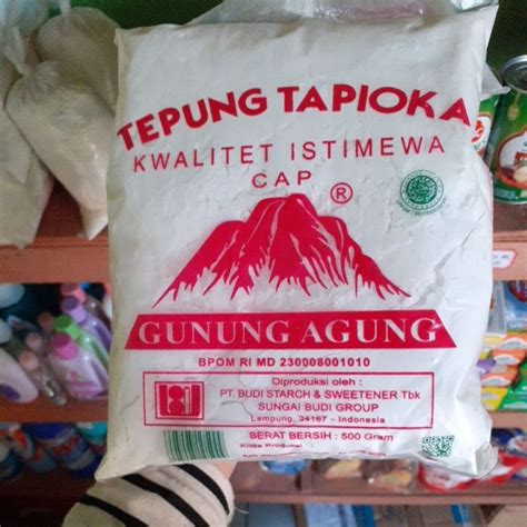 Jual Tepung Tapioka Cap Gunung Agung G Shopee Indonesia