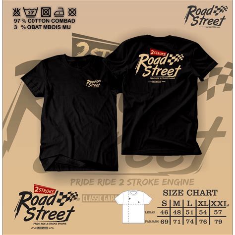 Jual Kaos 2 Stroke Kaos 2 Tak Kaos Combed 30s Read Street Classic