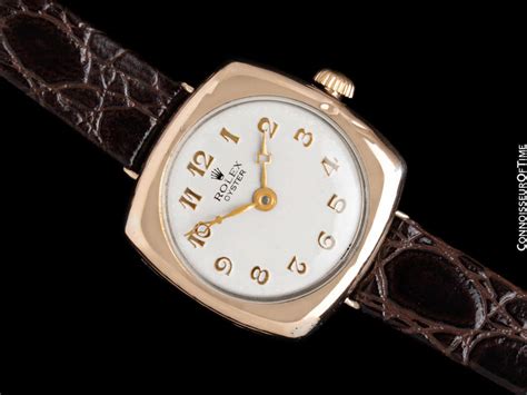 1920s Rolex Ladies Vintage Art Deco Watch 9k Rose Gold Connoisseur