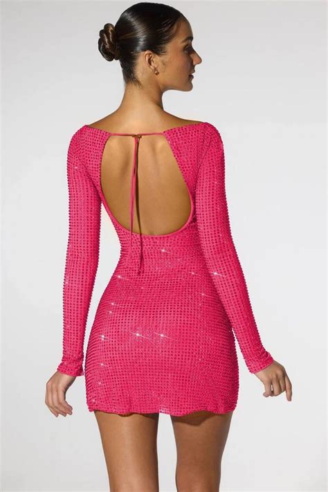 Secret Inside Lingerie Dress Collection Taşlı Uzun Kollu Mini Elbise Fiyatı Yorumları Trendyol