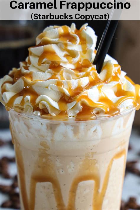 Caramel Frappuccino Recipe Starbucks Copycat Frappe Recipe Starbucks Frappuccino Recipe