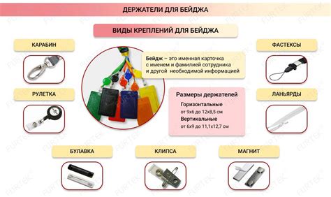 Держатели для бейджа купить оптом в интернет-магазине | Furtek.ru