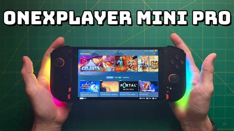 ONEXPLAYER Mini Pro Review Ryzen 7 6800U Handheld YouTube