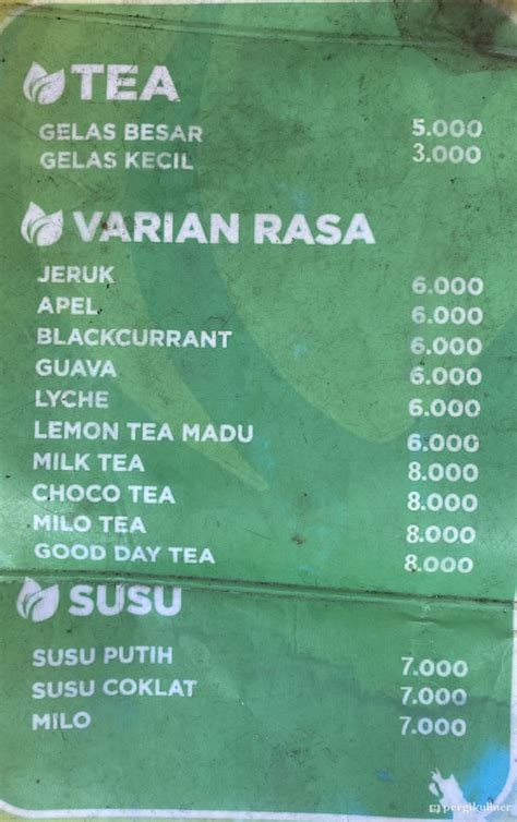 Selalu Diperbarui Menu Teh Cap Poci Dukuh Pakis Surabaya