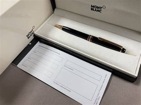 【未使用に近い】【1円スタート・美品】montblanc モンブラン ボールペン マイスターシュテュック 164 レッドゴールド クラシック