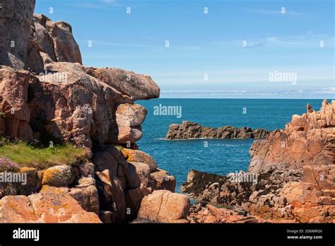 Coastal Area Of France Stock Photo Alamy