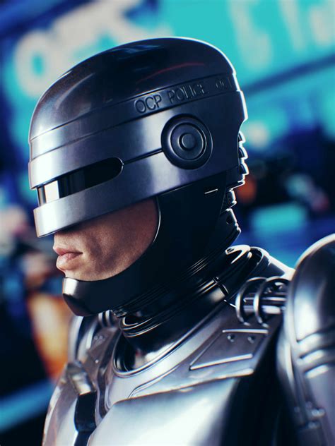 Robocop - Alex Murphy Portrait - ZBrushCentral