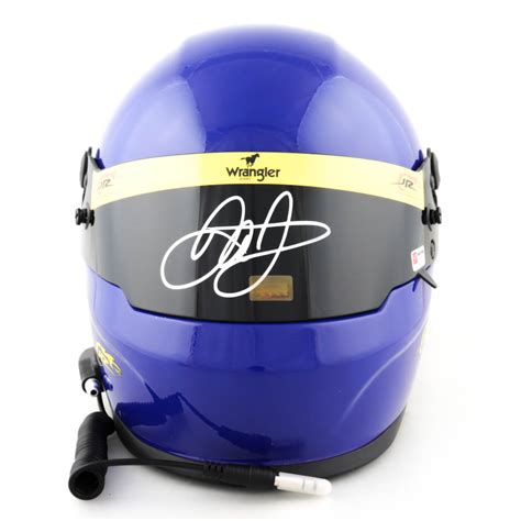 Dale Earnhardt Jr Signed Nascar Wrangler Full Size Helmet Dale Jr