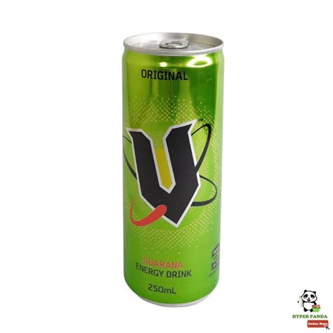 V Guarana Energy Drink - 250ml - Hyper Panda Supermarket