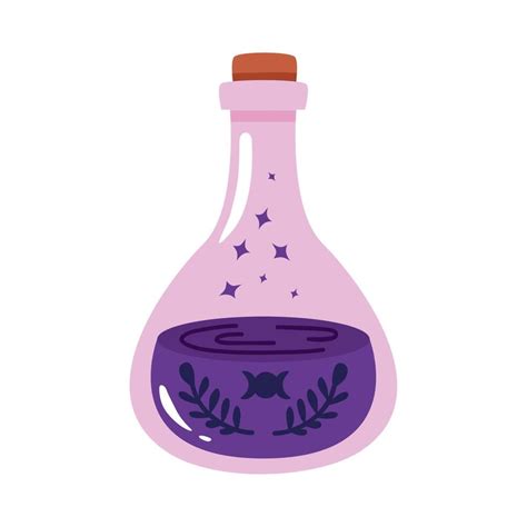 Magic Potion Flask 11033604 Vector Art At Vecteezy