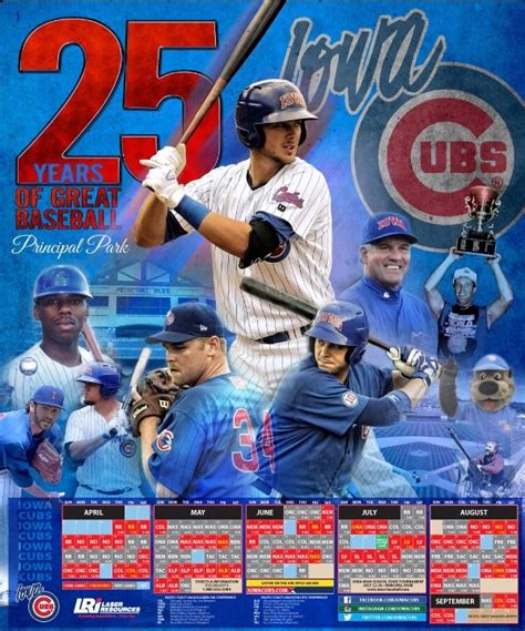 Iowa Cubs 2016 Promotional Stadium Giveaways - Stadium Giveaway Exchange