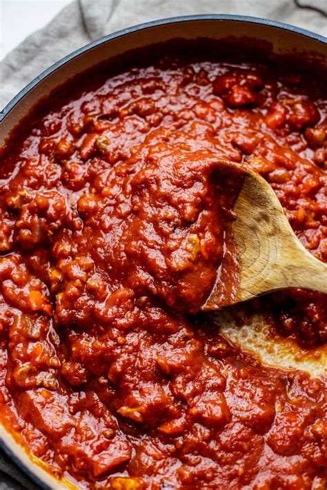 Fusilli Pasta With Sausage Ragu A Simple Palate