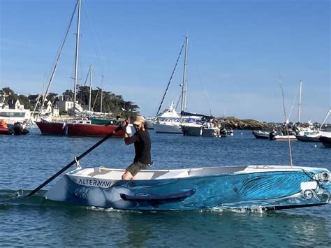 Le championnat du monde de godille sur lîle de Batz symbole de la