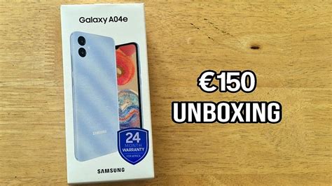 Samsung A04e Unboxing In 2023 Youtube