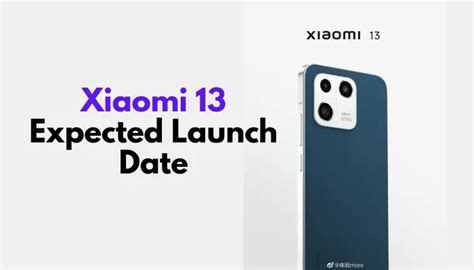 Xiaomi 13 Expected Launch Date Tech Taalk