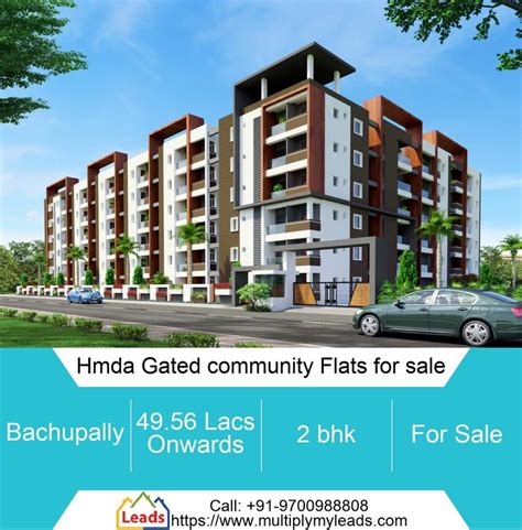 Bhk Apartment Flat For Sale In Hmda Gated Community Flats For Sale