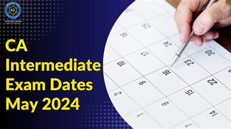 Icai Ca Intermediate Exam Dates May