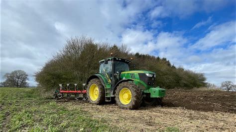 ZACZYNAMY ORKĘ JOHN DEERE 6190R KVERNELAND ES110 Czy będzie pierwsza