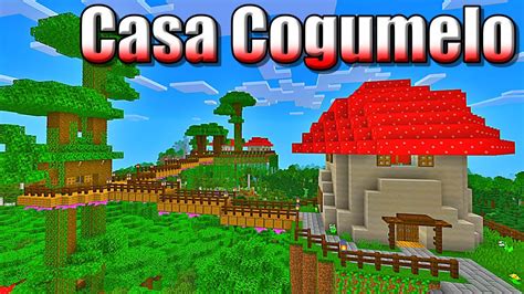 Como Fazer Casa Cogumelo No Minecraft Youtube