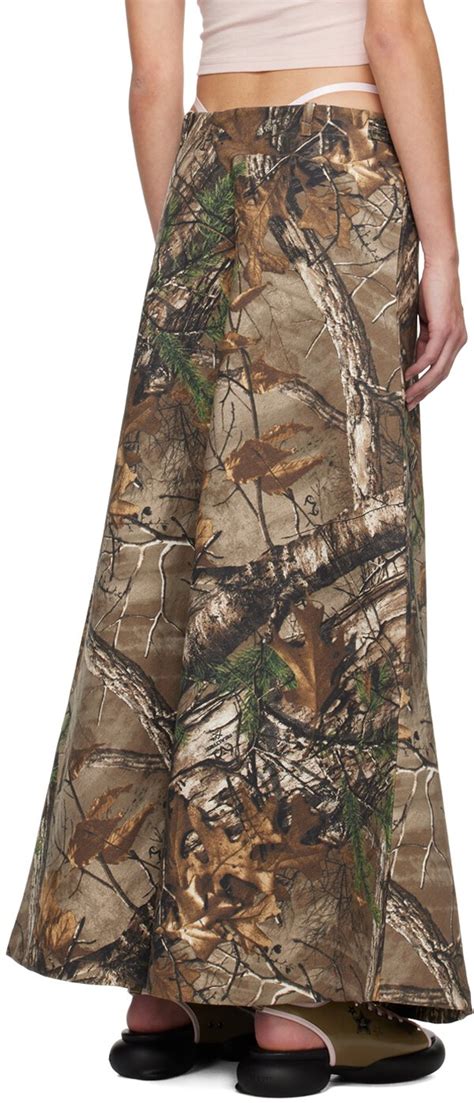 PRAYING Praying Khaki Realtree Edition Maxi Skirt Editorialist