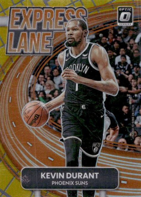 Kevin Durant Optic Express Lane Gold Price Guide