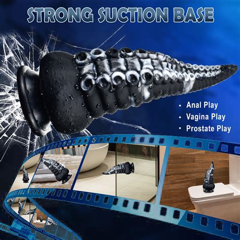 Snapklik Fantasy Tentacle Dildo Ribbed Dildo Grinder Sex Toy For Beginners