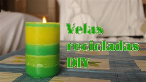 Reciclar Velas Viejas A Velas Chul Simas Manualidades F Ciles Velas