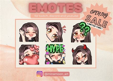 Brown Hair Twitch Emotes Brown Hair Girl Emotes Twitch Emotes Brown