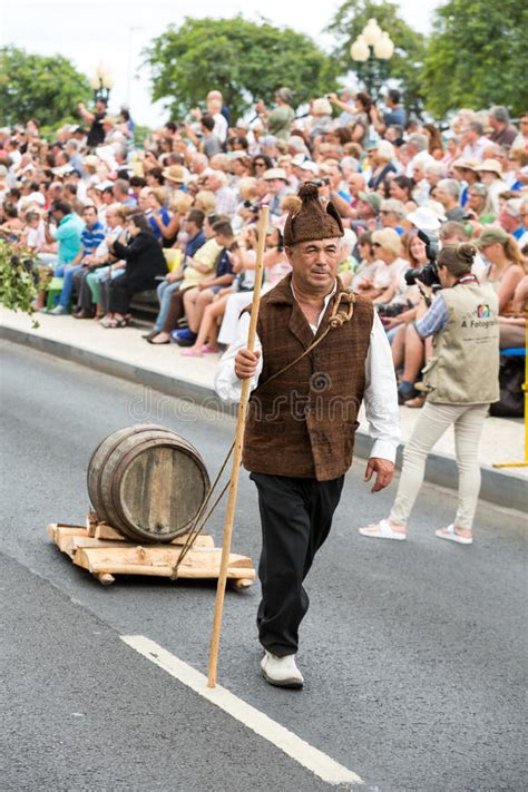 Madeira Wine Festival In Funchal Editorial Stock Image Image Of