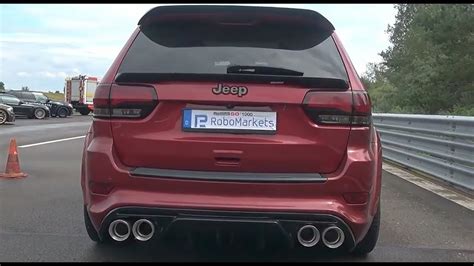 Jeep Grand Cherokee Srt8 Exhaust Sound Youtube