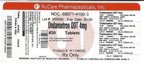 Buy Ondansetron Ondansetron 4 Mg1 From Gnh India At The Best Price