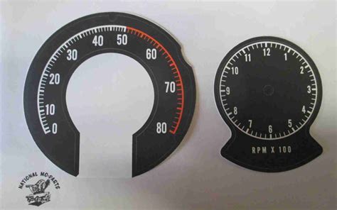 1968 70 B Body Rallye Tic Toc Tach Decal National Mo Parts