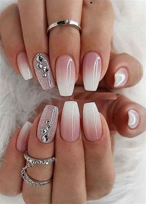 Unhas De Gel 75 Inspirações Incríveis De Unhas Decoradas E Simples Manicura De Uñas Uñas