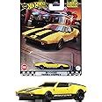 Amazon ホットウィール Hot Wheels ブールバード デトマソ パンテーラ グルッポ4 乗り物おもちゃ ミニカー 3歳から イエロー HRT75 ミニカーダイキャスト