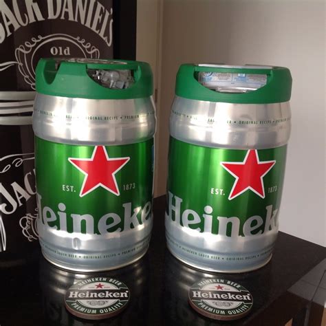 Barril De Chopp Heineken 5 Litros Original Mercado Livre