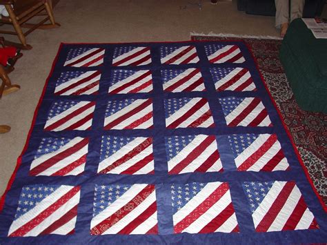 American Flag Quilt Quilts Flag Quilt