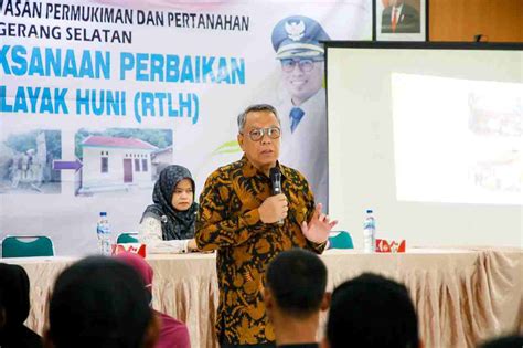 Tangsel Smart Benyamin Tahun Ini 500 Rumah Tak Layak Huni Dib