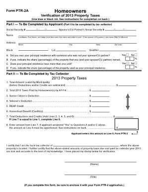 Form Nj Ptr A Fill Online Printable Fillable Blank Pdffiller