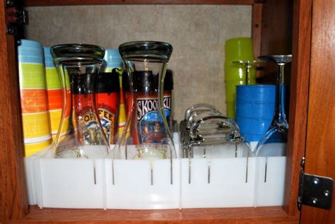 Organize And Secure Your Rv Kitchen Items Rv Kitchen Pinterest