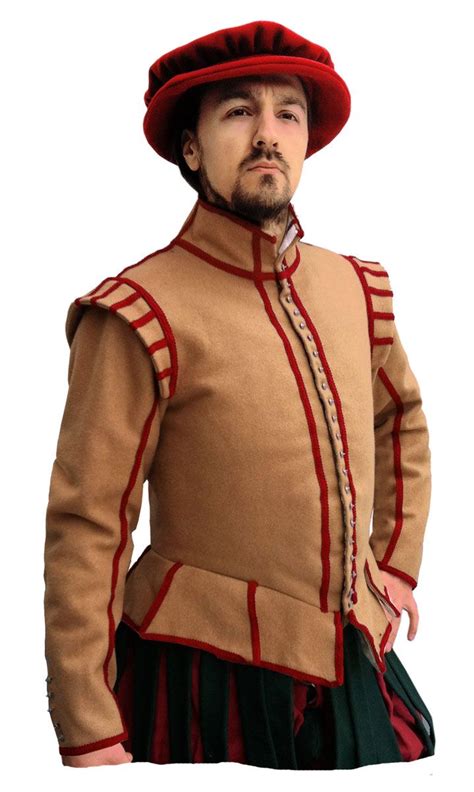 Male Outerwear Xv Xvi Medieval Design Historical Clothing 17th