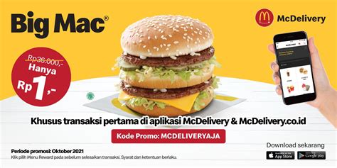 Mcdonalds Indonesia Bigmac Hanya Rp1