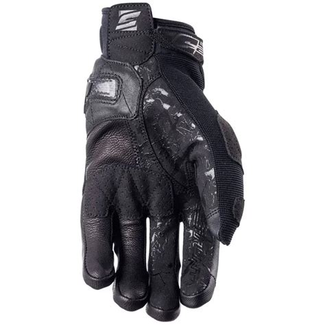 Gants moto été STUNT EVO FIVE GLOVES NOIR Motoshopping