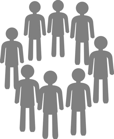 Population Transparent Background Clip Art Library