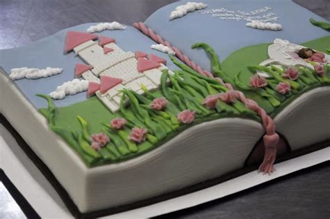 Open Book Cake Princess By My Michaela Salminen Book Cakes Open