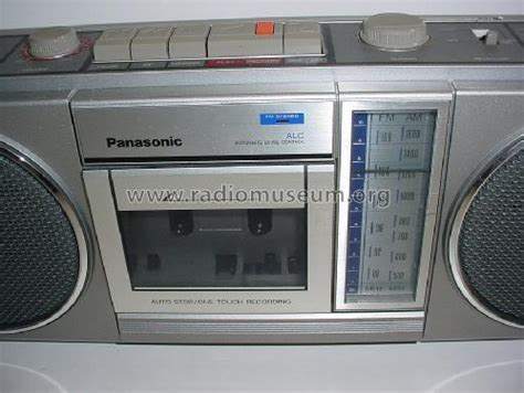 Fm Am Fm Stereo Radio Cassette Recorder Rx Radio Panasonic