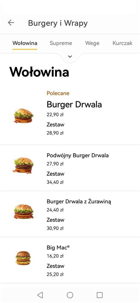 Burger Drwala Eska Pl