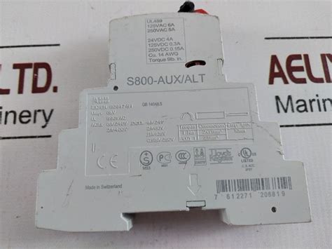 Abb S800 Auxalt Auxiliary Contact Aeliya Marine Tech®