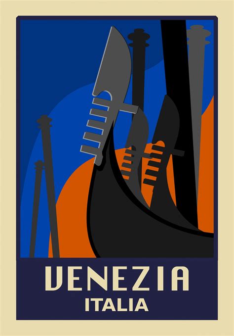 Venice, Italy Travel Poster Free Stock Photo - Public Domain Pictures